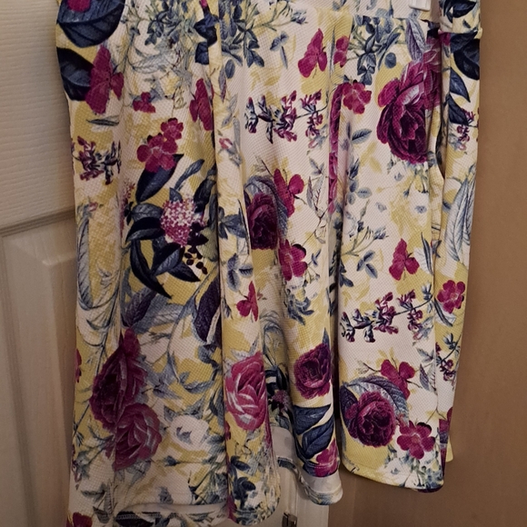 Torrid Floral Crop top and matching skirt NWOT - Picture 5 of 5